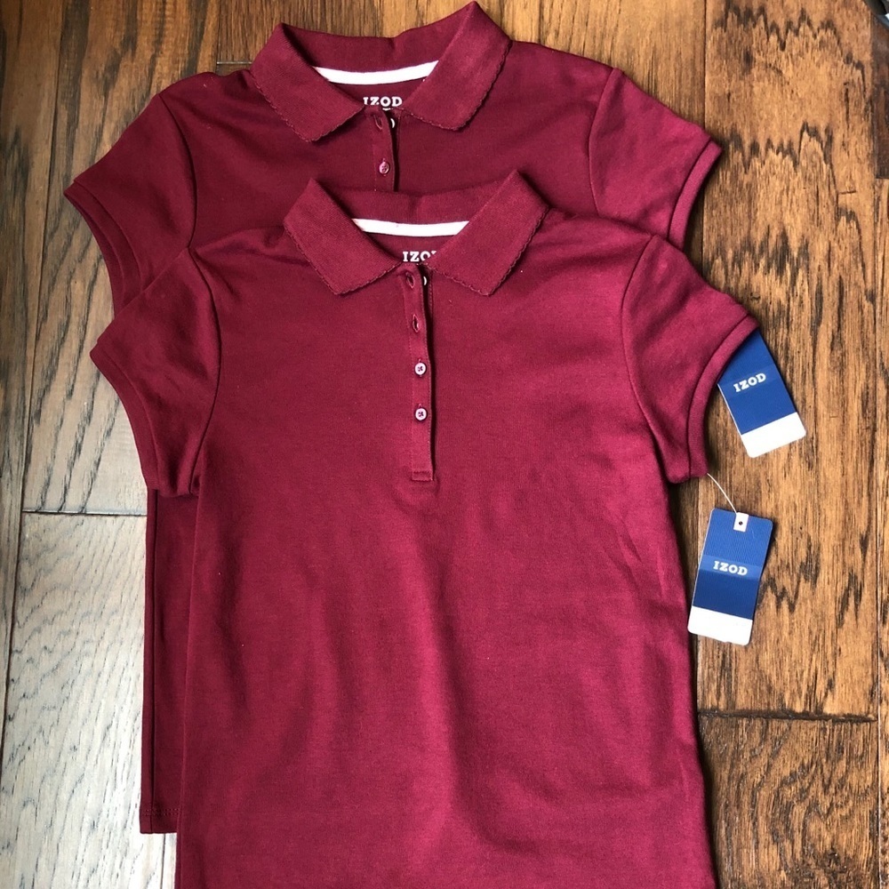 Izod Girls Uniform ~ 2 shirts